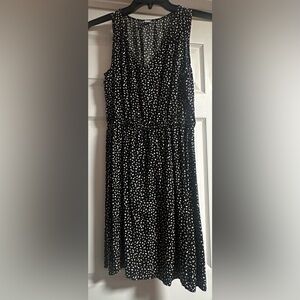 Old Navy Women’s Black and White Dot Size M Dress